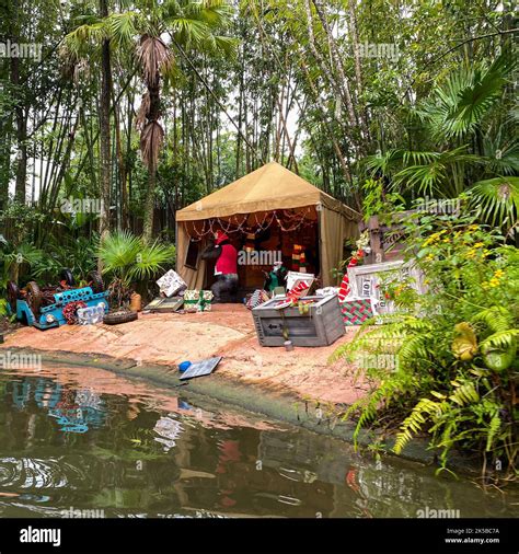 Orlando FL USA December 28 2019 The Jungle Cruise Ride At Walt