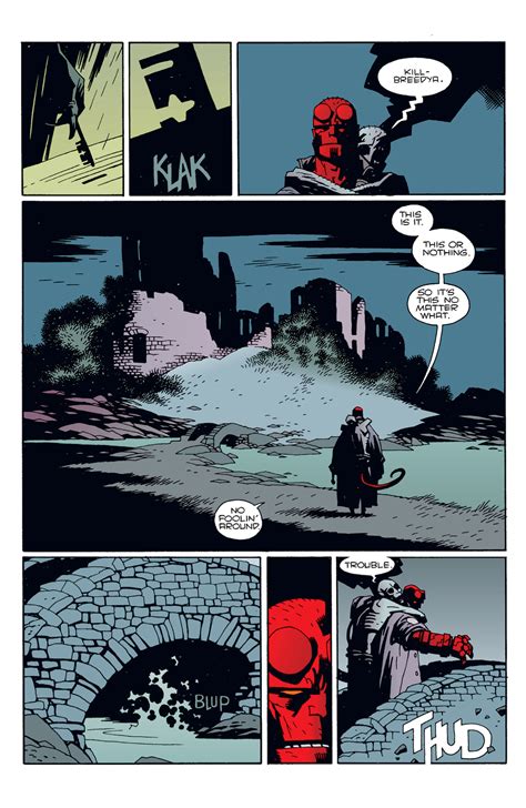 Read online Hellboy comic - Issue #3