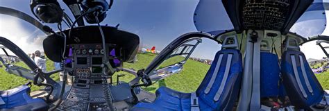 Cockpit of a Eurocopter EC135 360 Panorama | 360Cities