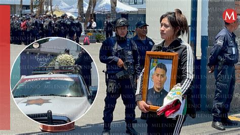 Dan último adiós a policías muertos en balacera de Chignahuapan Puebla