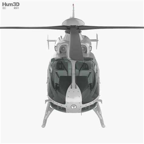 Eurocopter EC135 with HQ interior 3D model - Download Helicopter on 3DModels.org