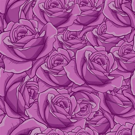 Rose Seamless pattern, flower seamless pattern, vector floral seamless ...