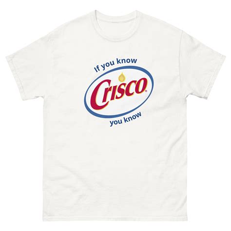 If You Know You Know Crisco Disco Gay Mens T Shirt