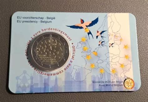 Euro Belgique Pr Sidence Coincard Eur Picclick Fr