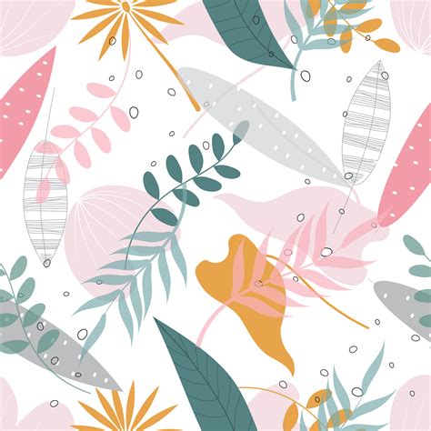 pastel floral pattern  vector art  vecteezy