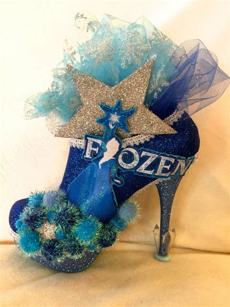 Krewe of Muses 2019 Glitter Shoe. Frozen inspired. | Muses shoes ...