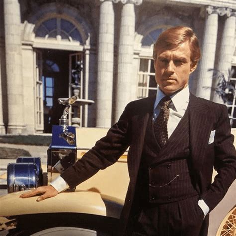 Robert Redford in 1974s Classic of The Great Gatsby wearing ...