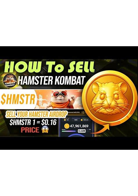 How To Sell Hamster Kombat At High Rate 1 Per Token Pdf