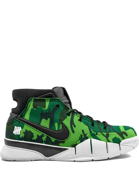 Nike X Undefeated Kobe 1 Protro Pe "" Camo"" Sneakers - Green ...