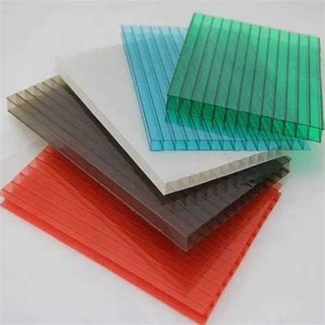 Multiwall Polycarbonate Sheet Multi Wall Hollow Sheet Latest Price