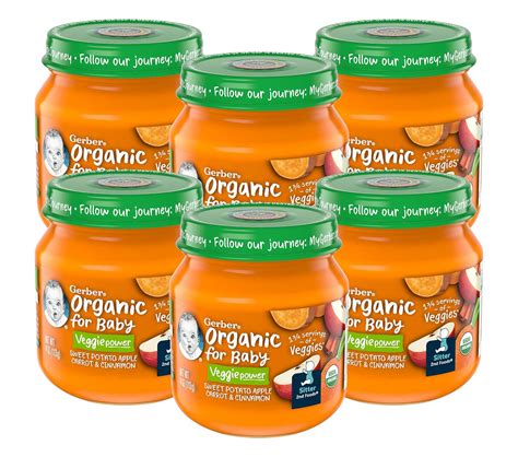 Amazon Gerber Organic For Baby Nd Foods Veggie Power Baby Food