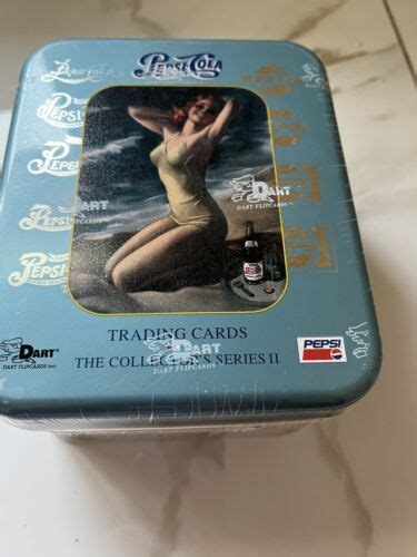 Rare Vintage Pepsi Cola The Collectors Series Ii Sealed Tin 1995