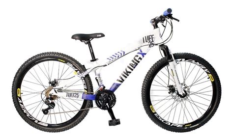 Bike Vikingx Azul Mtb Tuff Aro V Freio Disco Mercado Livre