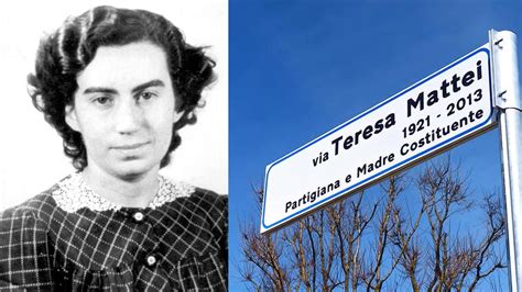 Firenze Dedica Una Via Alla Partigiana Teresa Mattei