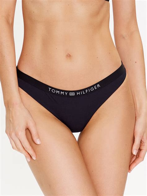 Tommy Hilfiger Bikini Pezzo Sotto UW0UW04369 Nero Modivo It