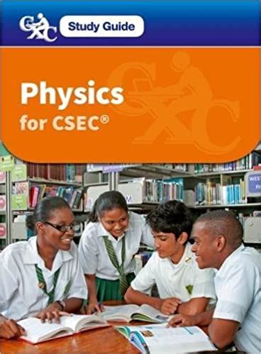 Physics For Csec Cxc Study Guide Scholarly Books