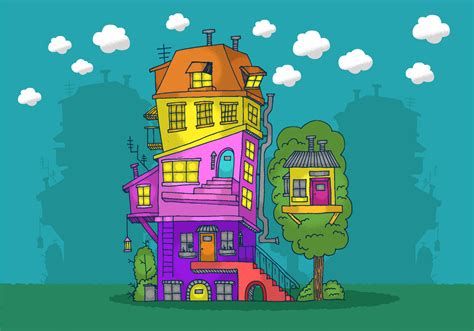 Stacked House Vector 118189 Vector Art at Vecteezy