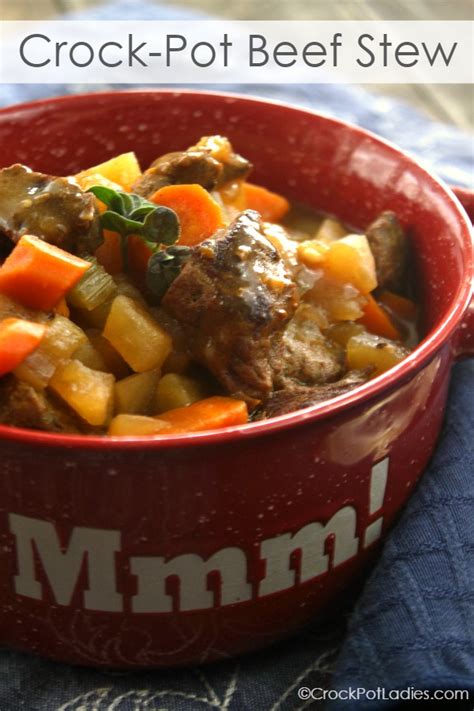 Crock-Pot Beef Stew - Crock-Pot Ladies