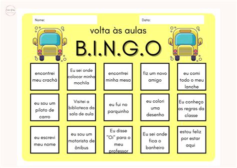 Bingo De Nomes Dos Alunos Bingo Nomes Alfabetiza O Descubra O Mundo