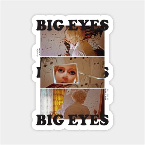 Big Eyes - Movie Poster - Tim Burton - Big Eyes - Magnet | TeePublic