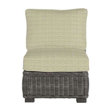 Summer Classics Rustic Woven Sectional Slipper Chair Wayfair