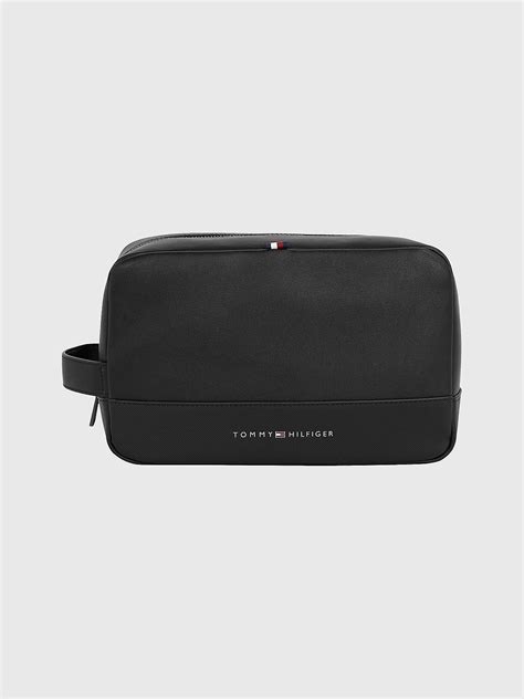 Pochette Nera Uomo Tommy Hilfiger Corso Porta Luce