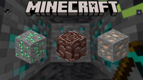 Ranking every ore in Minecraft based on their rarity