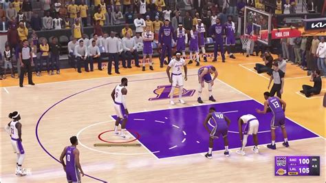 Live Nba Season 2023 Sacramento Kings 🆚 Los Angeles Lakers Ps5 Nba2k23 Youtube