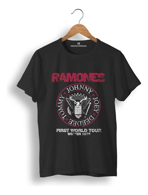 Remera Ramones First World Tour Memoestampados Memo Estampados