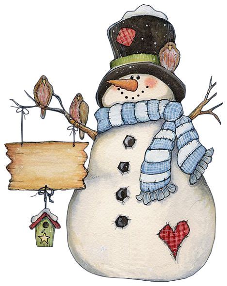 251 best CLIP ART-SNOWMEN images on Pinterest | Snowman, Christmas ...