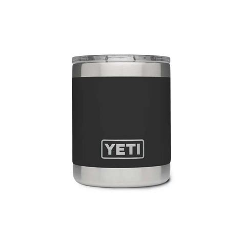 Vaso YETI Rambler 10 Oz Lowball Con MAGSLIDER LID Black CHALI