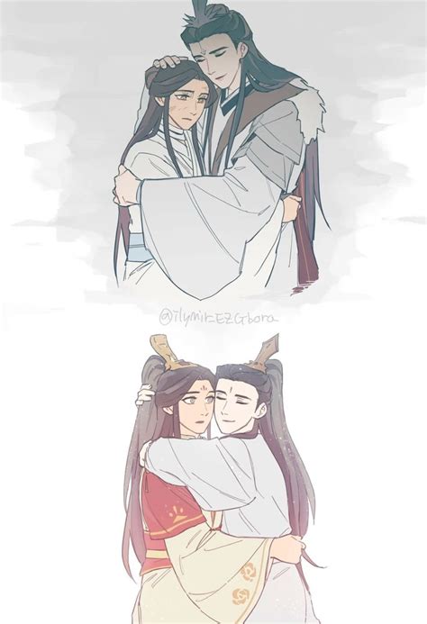 Jun Wu Xie Lian Цзюнь У Се Лянь 캐릭터 일러스트