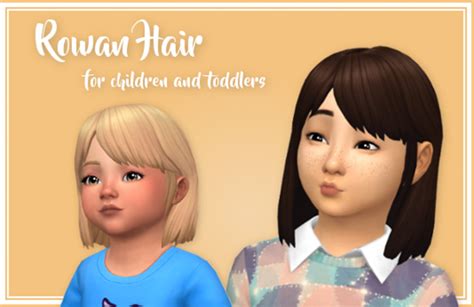 Best Sims 4 Maxis Match Toddler Hair Cc Boys Girls All Sims Cc