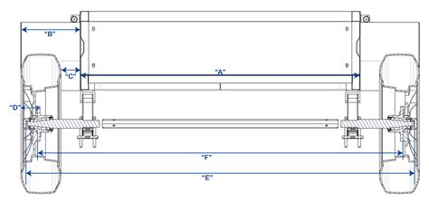 Trailer Axle Measurements Chart