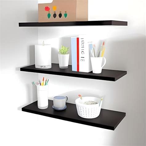 Dime Store Interlock Engineered Wood Wall Mount Wall Shelf For Living