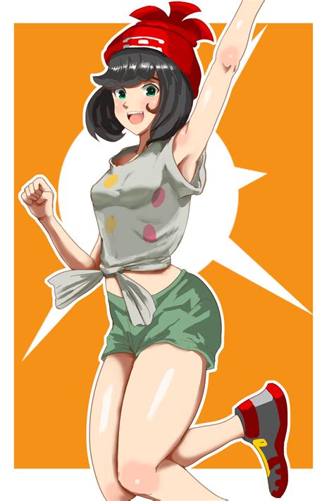 Pokemon Sun And Moon Female Trainer By Atorot On Deviantart