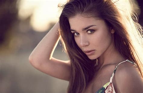 Hd Wallpaper Girl Sweetheart Brown Hair Beauty Nastya Panteleeva