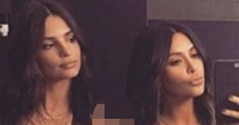 Inside Emily Ratajkowski S Friendship With Kim Kardashian Amid Pete