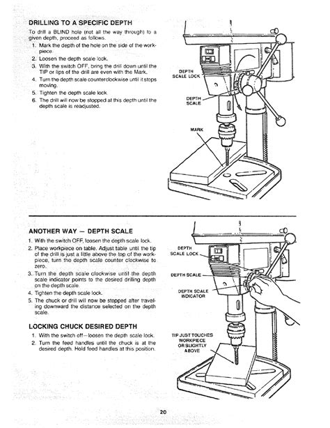 Craftsman 113213151 User Manual 15 Floor Drill Press Manuals And Guides