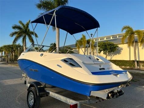 2011 Seadoo Challenger 180 Jet Boat 215hp Supercharged Trailer Only 19 Hours 2011 For Sale For