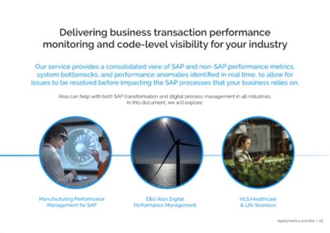 Page Atos Digital Performance Management For Sap