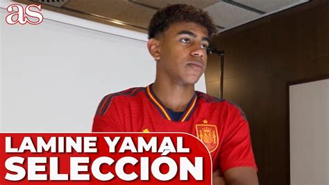 LAMINE YAMAL Siempre tuve claro que quería jugar con ESPAÑA YouTube