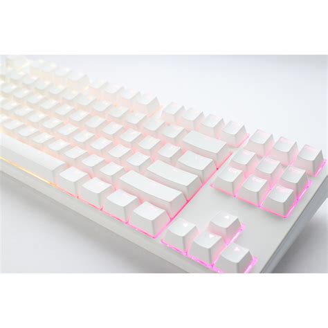 Ducky One Classic Pure White Tkl Toetsenbord Wit Us Lay Out Cherry