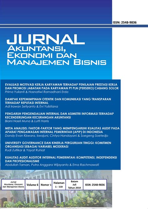 Archives | JURNAL AKUNTANSI, EKONOMI dan MANAJEMEN BISNIS