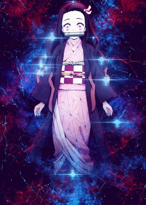 Kimetsu No Yaiba Nezuko Poster Prints Poster Art Anime