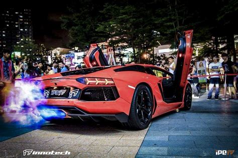 Photo Of The Day: Lamborghini Aventador Spits Fire! - GTspirit