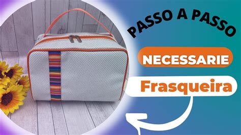 Como fazer uma frasqueira para viagem em sintético I NECESSARIE UNISSEX