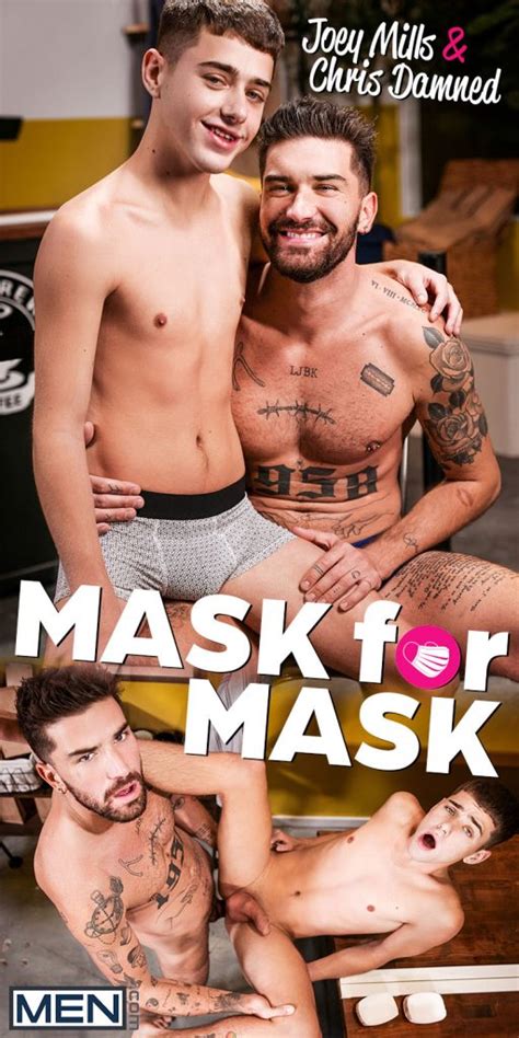 Mask For Mask Chris Damned Fucks Joey Mills Bareback Hot Gay Porn