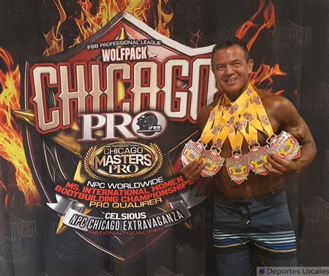 Fisicoconstructivista Alex Aguilar Arrasa Con Medallas En Chicago Pro