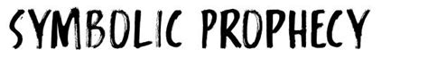 Symbolic Prophecy Font By Hanoded Fontriver